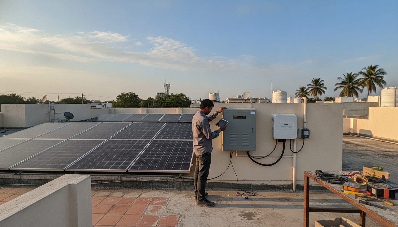 How to Size a Battery Storage System for Hybrid Solar Inverters