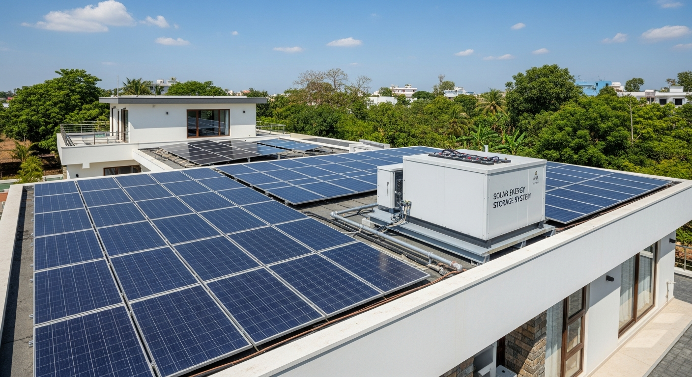 भारत में सोलर एनर्जी स्टोरेज प्रौद्योगिकियों का भविष्य