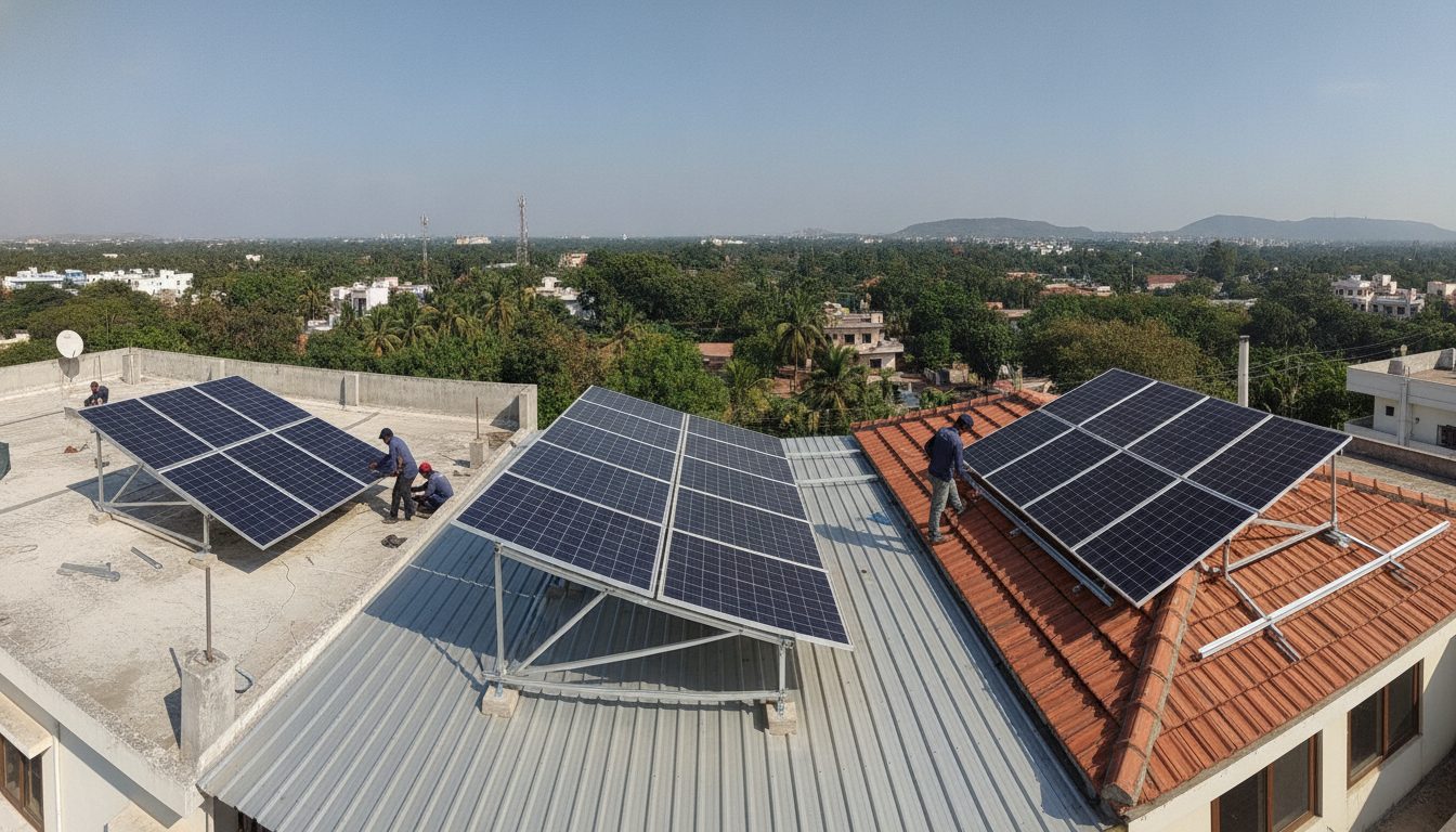 How to Choose the Best Solar Mounting Structure for Flat, Tin, and Tiled Roofs (2026)
