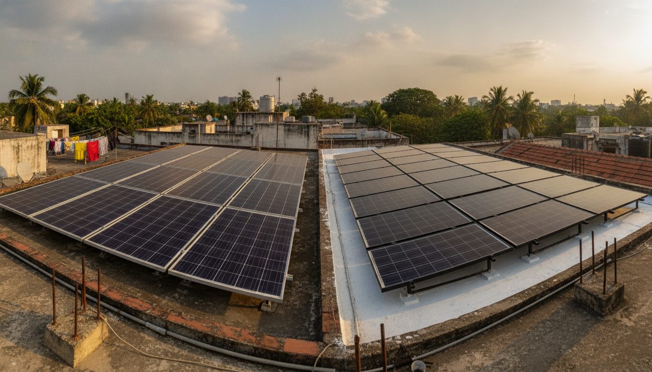 Mono PERC vs Bifacial Solar Panels — Which is Better for Indian Roofs?