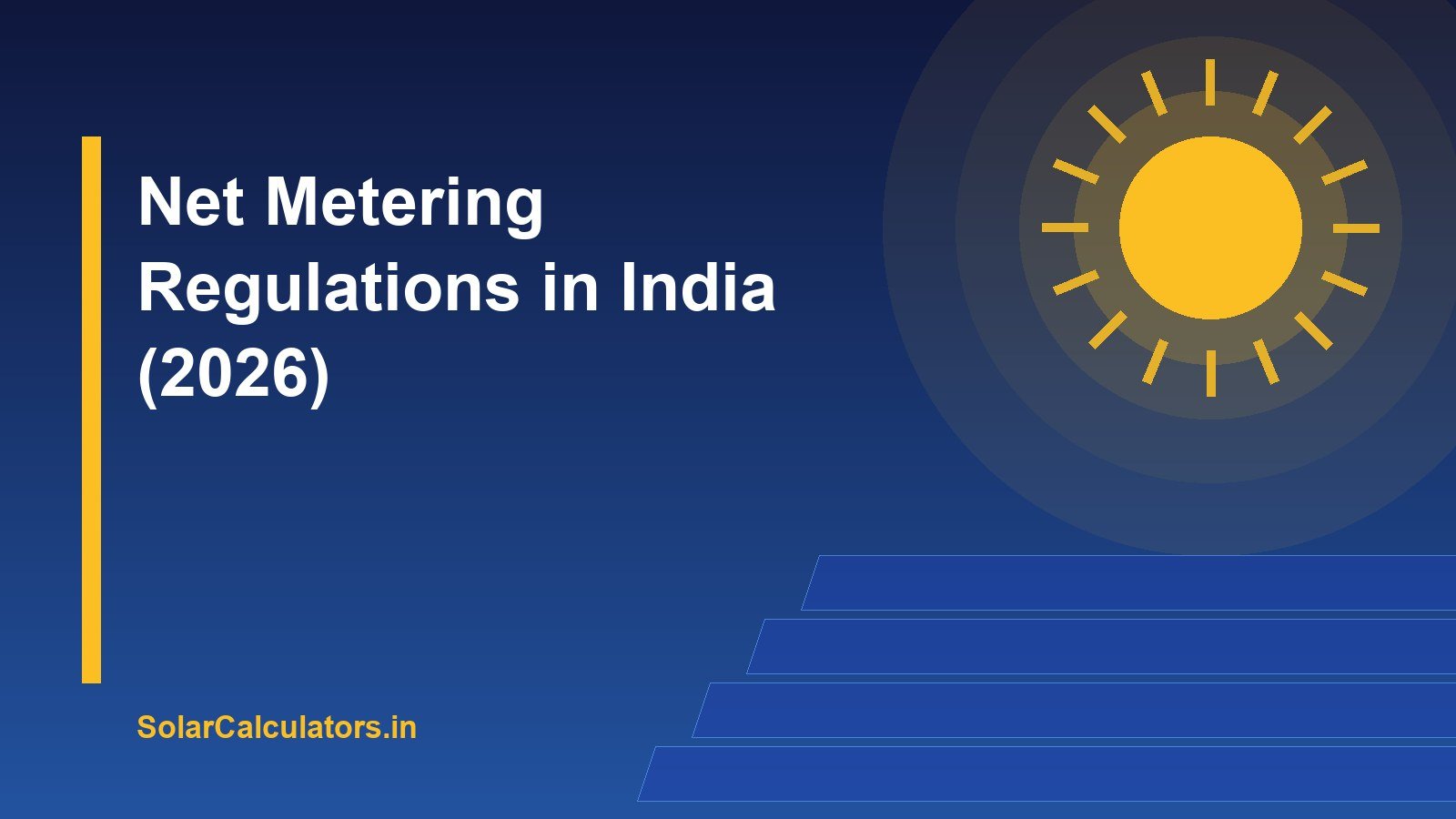 Net Metering Regulations in India (2026)