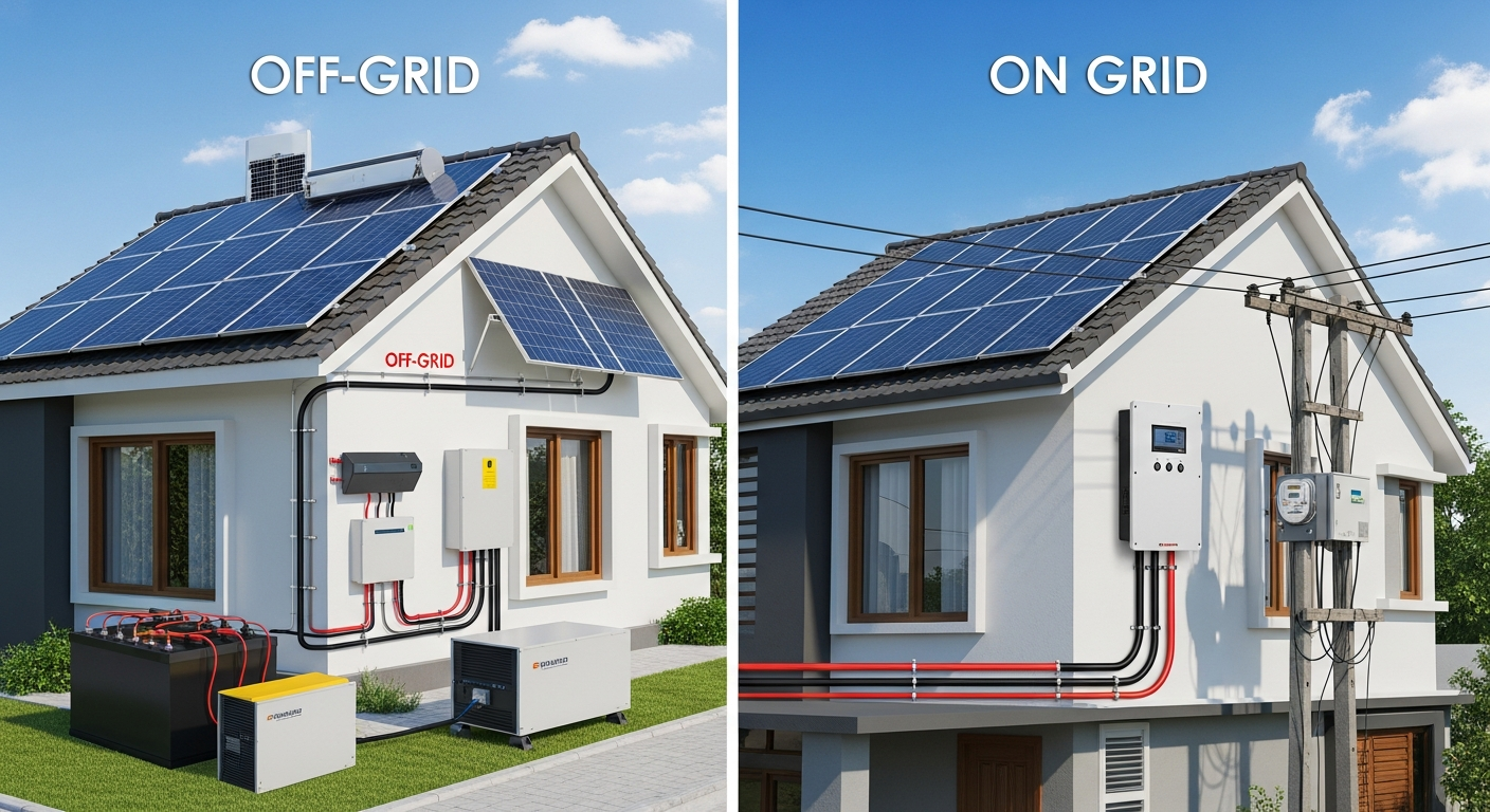 Embrace the Future: Off-Grid vs. On-Grid Solar Power for Your Indian Home in 2026