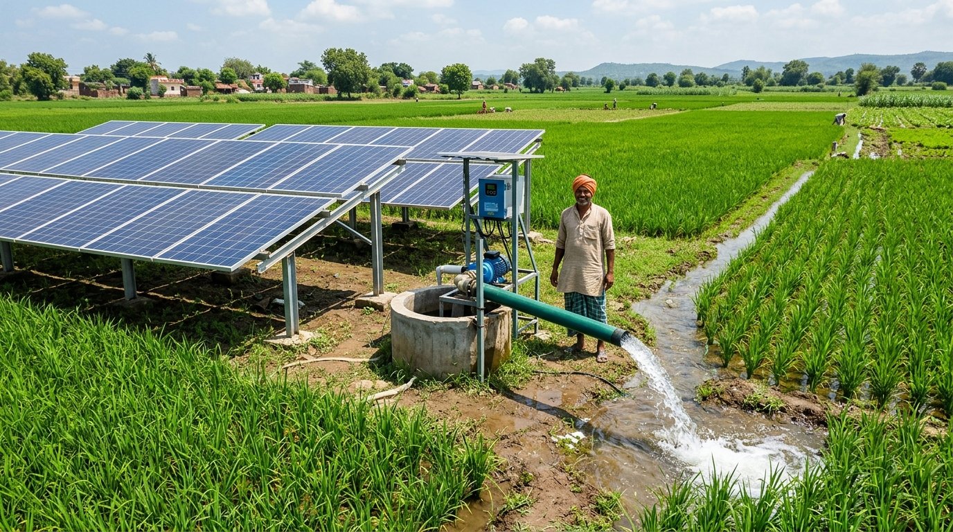 PM KUSUM Component-C Feeder Level Solarization: 2026 Subsidy, Farmer Income & Grid Feed-in