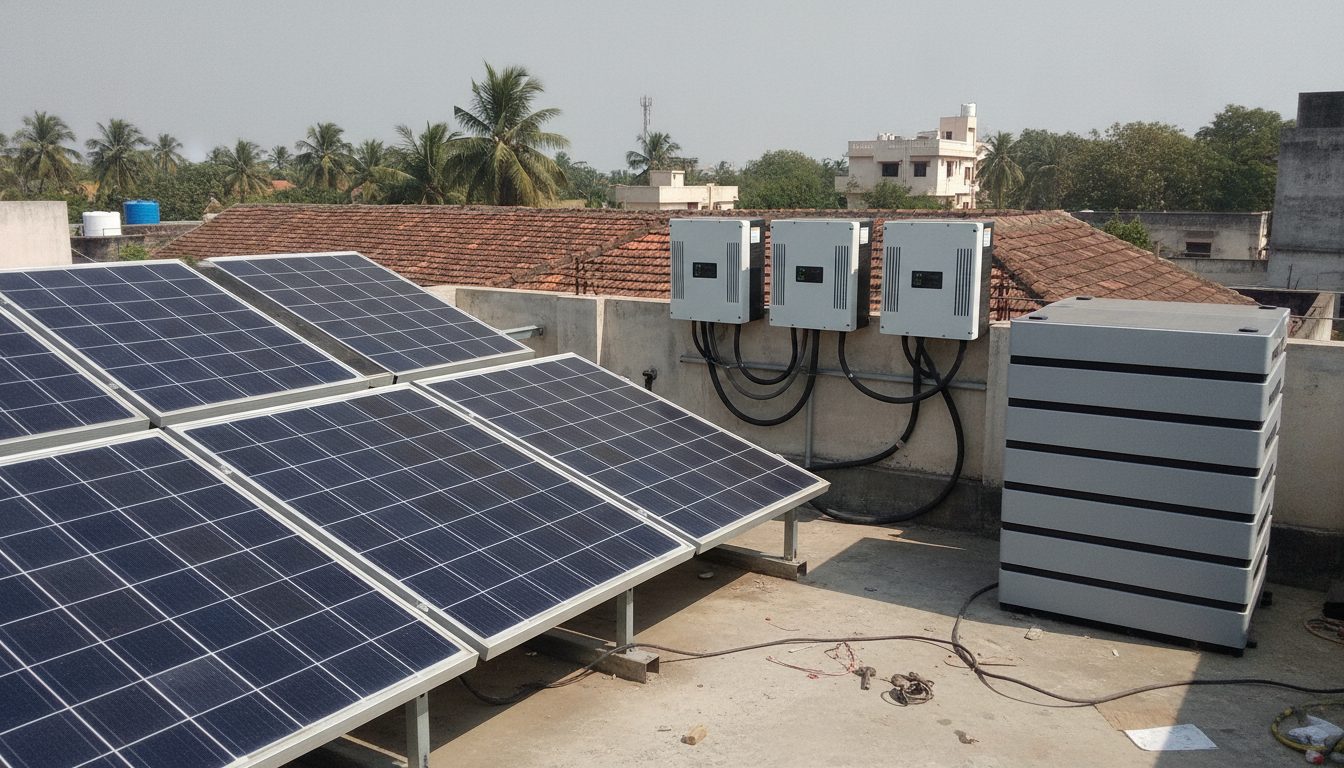 How to Size Hybrid Inverters and Lithium Battery Storage for Power Cuts and Peak Shaving (2026)