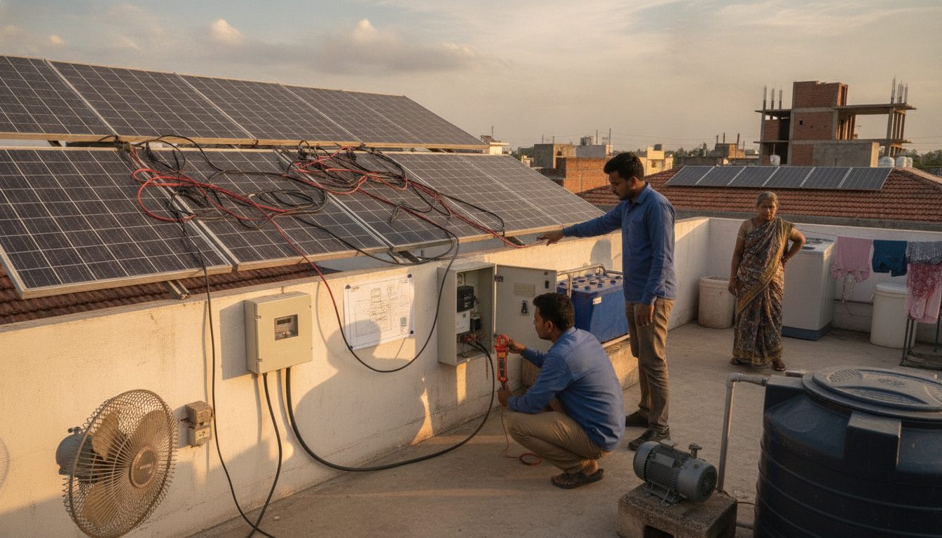 How to Calculate Exact Home Electricity Load and Inverter Capacity for Rooftop Solar (2026)