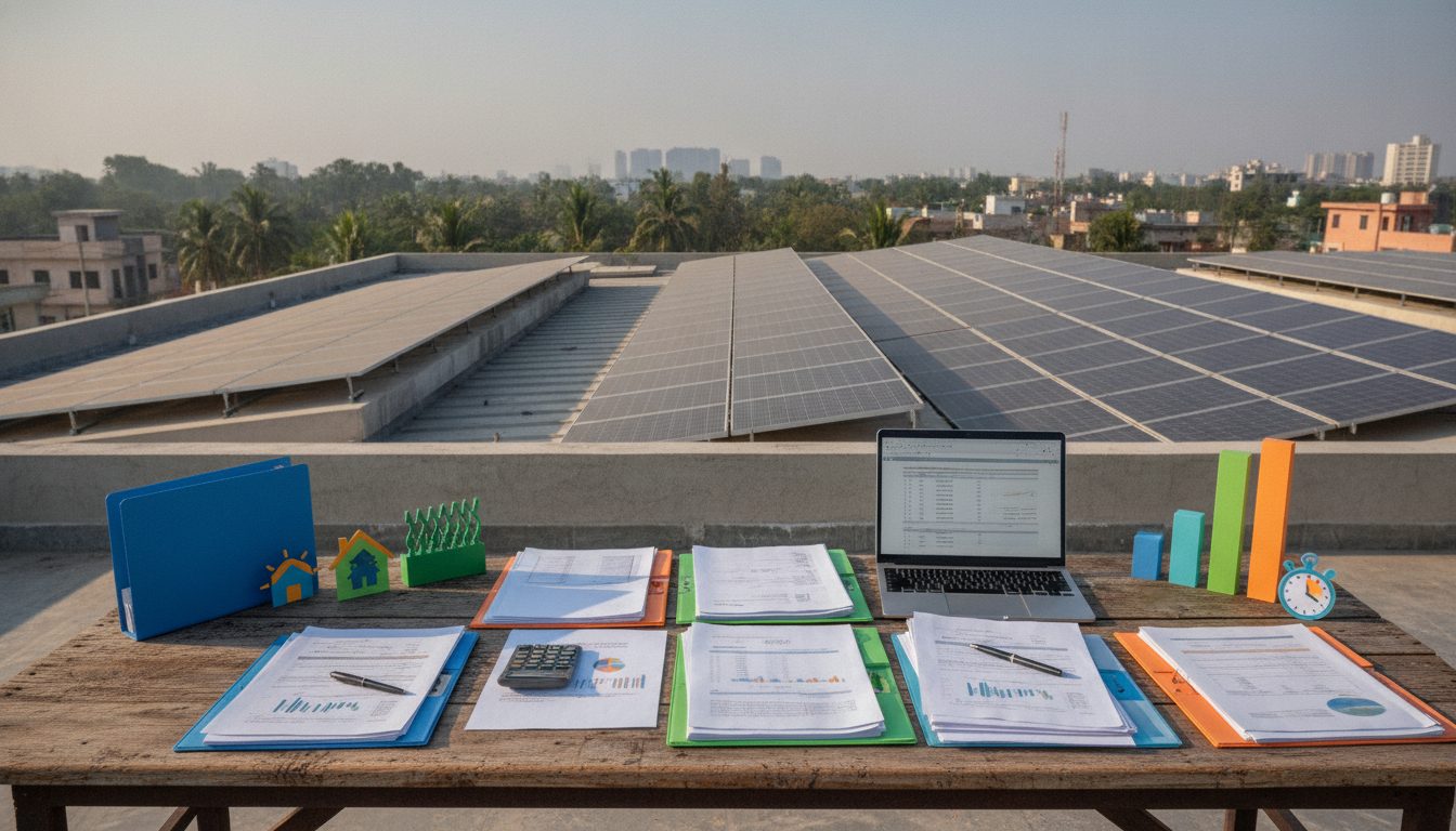 Comparing Solar Loan Interest Rates, Collateral Requirements, and Processing Times Across Top Indian Banks (2026)