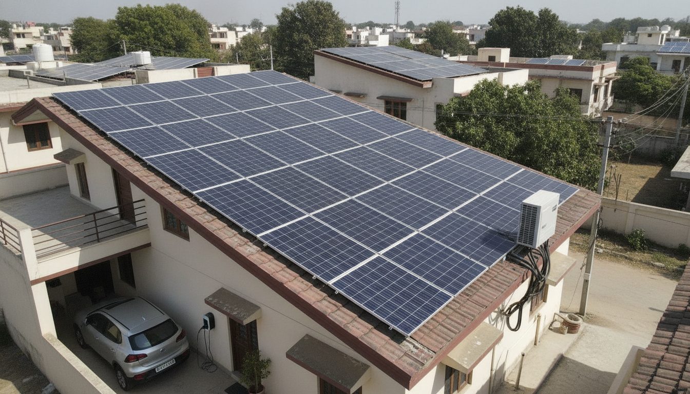 How to Size Your Rooftop Solar System and Inverter for Electric Vehicle Home Charging (2026)