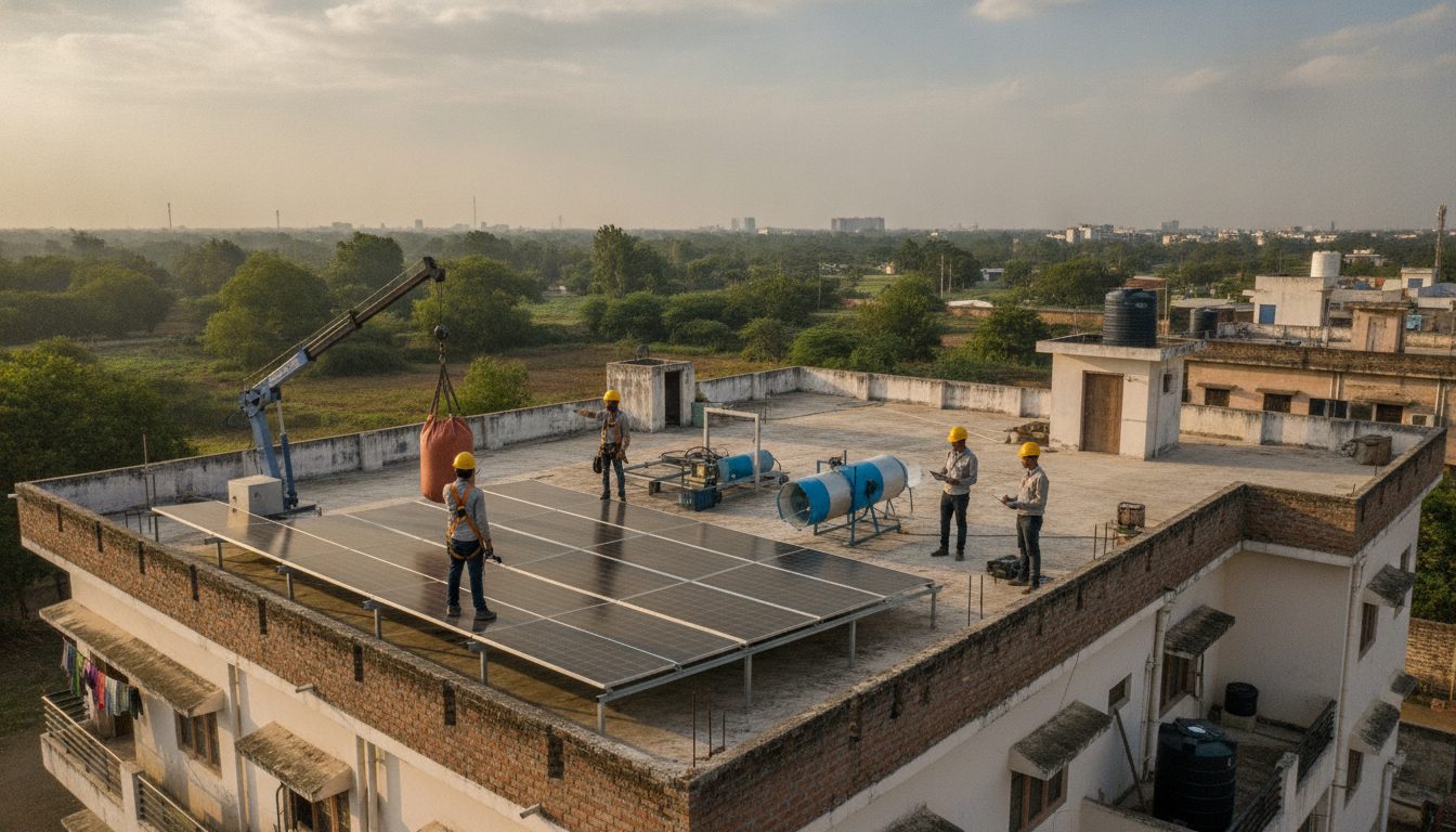 Structural Load Testing and Wind-Load Calculations for Rooftop Solar Installations on Indian Homes (2026)