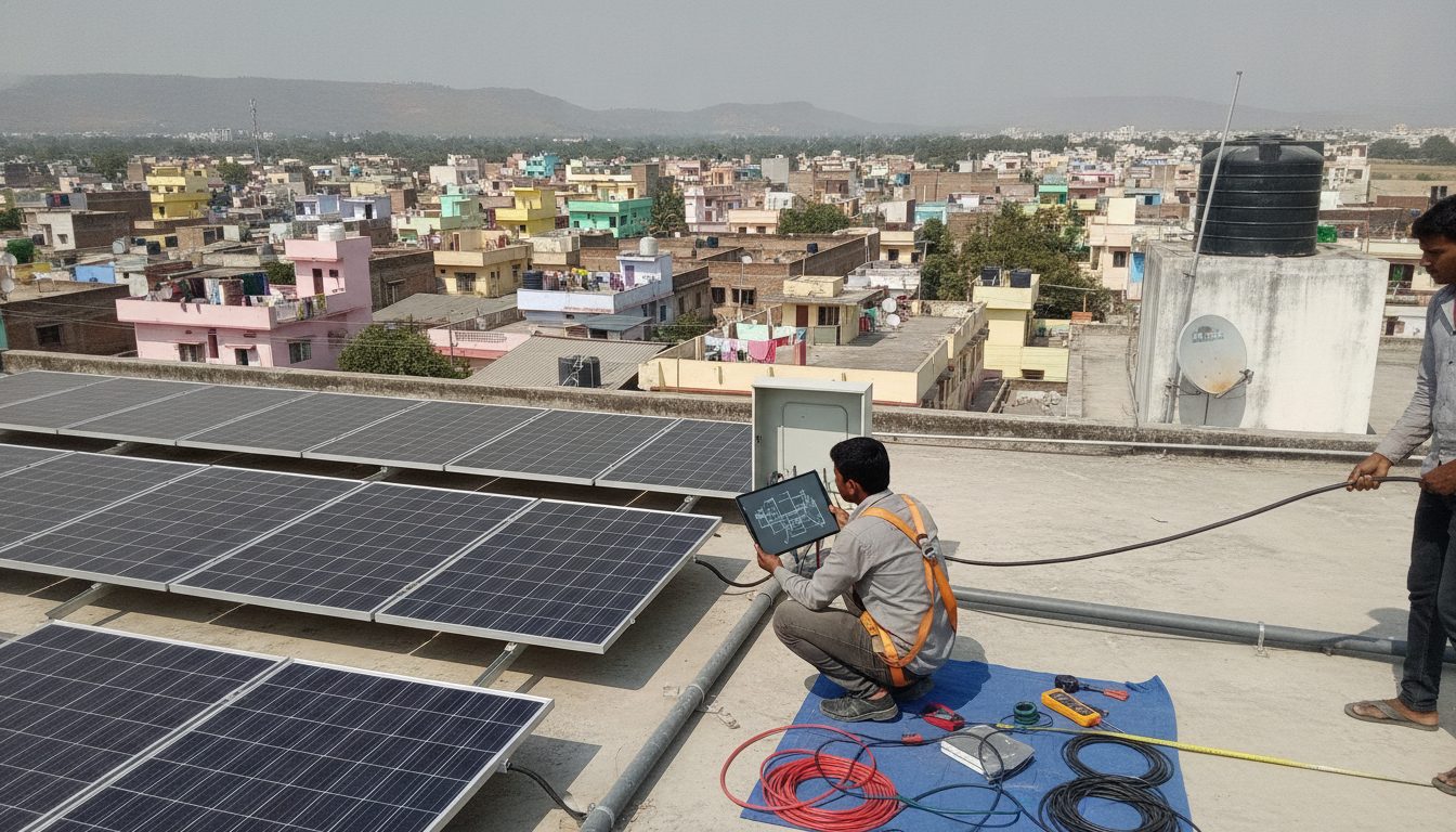 How to Calculate DC Cable Sizing and Voltage Drop for Rooftop Solar Installations (2026)