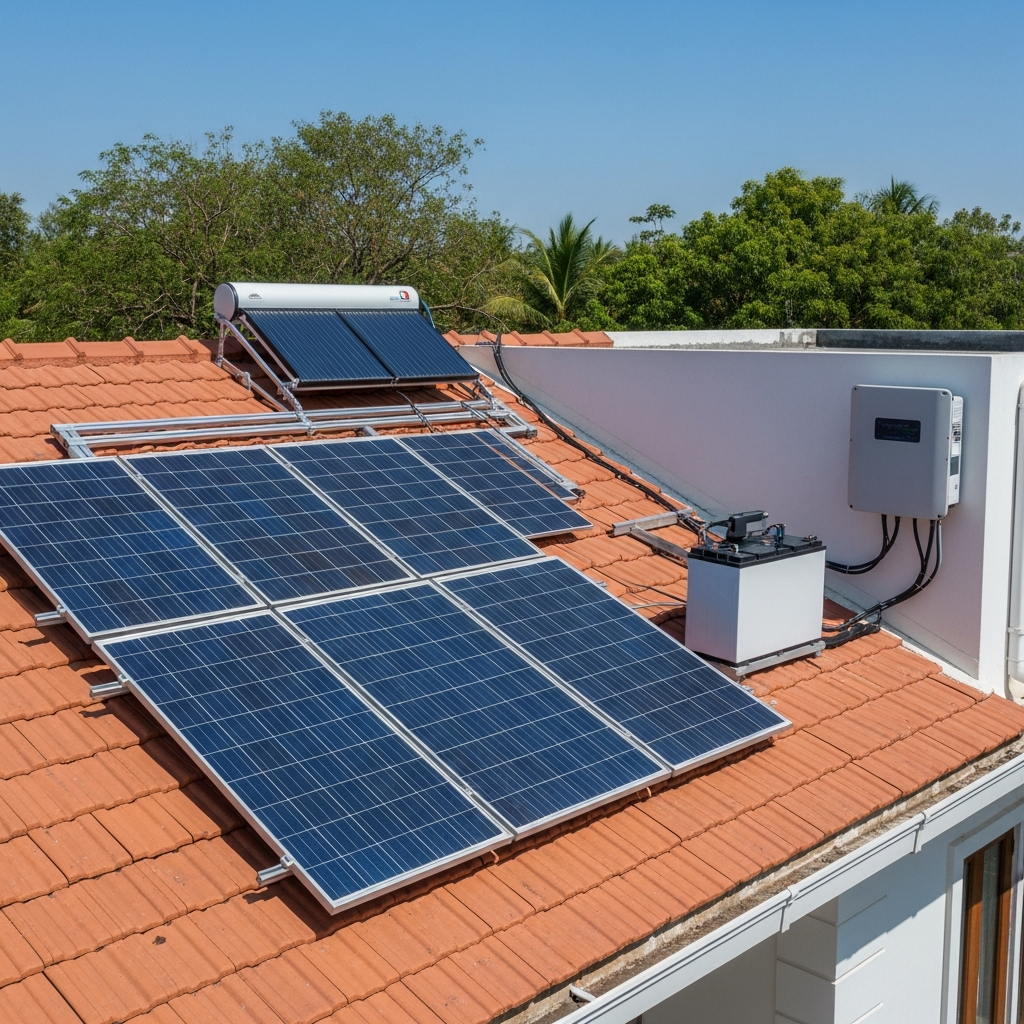 घर की सौर ऊर्जा जरूरतों की पूर्ति के लिए इन उपकरणों पर करें ध्यान