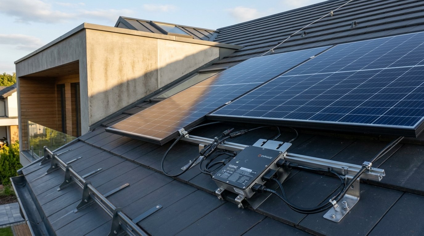 Microinverter Solar Systems in India (2026): Enphase vs Hoymiles vs String Inverter Cost & Safety Comparison