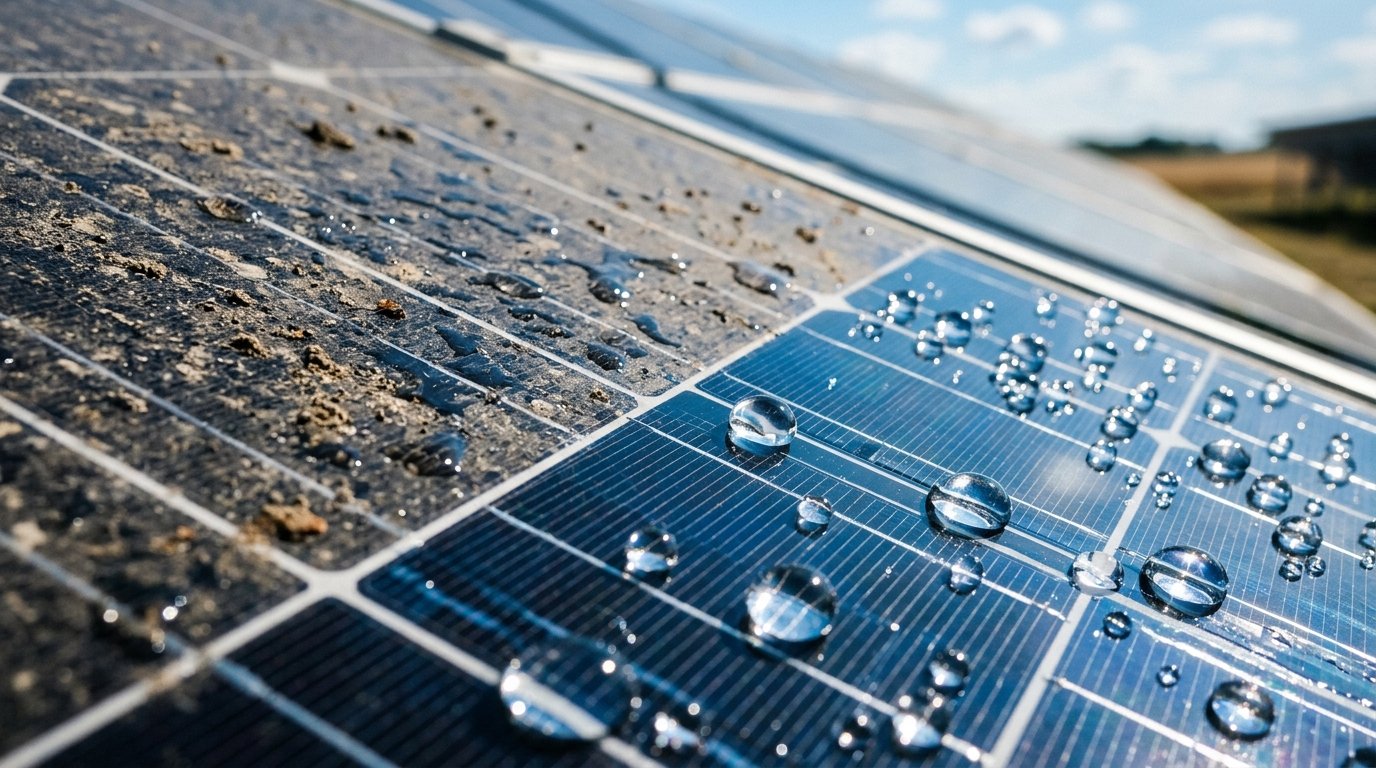 Solar Panel Anti-Soiling & Hydrophobic Nano-Coatings: Cost vs Generation Gain (2026 Guide)