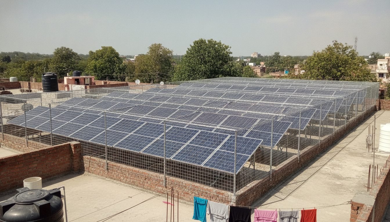 क्या सोलर पैनल पर बंदर कूदने या पत्थर से टूटने का डर है? Toughened Glass और Monkey Mesh सच