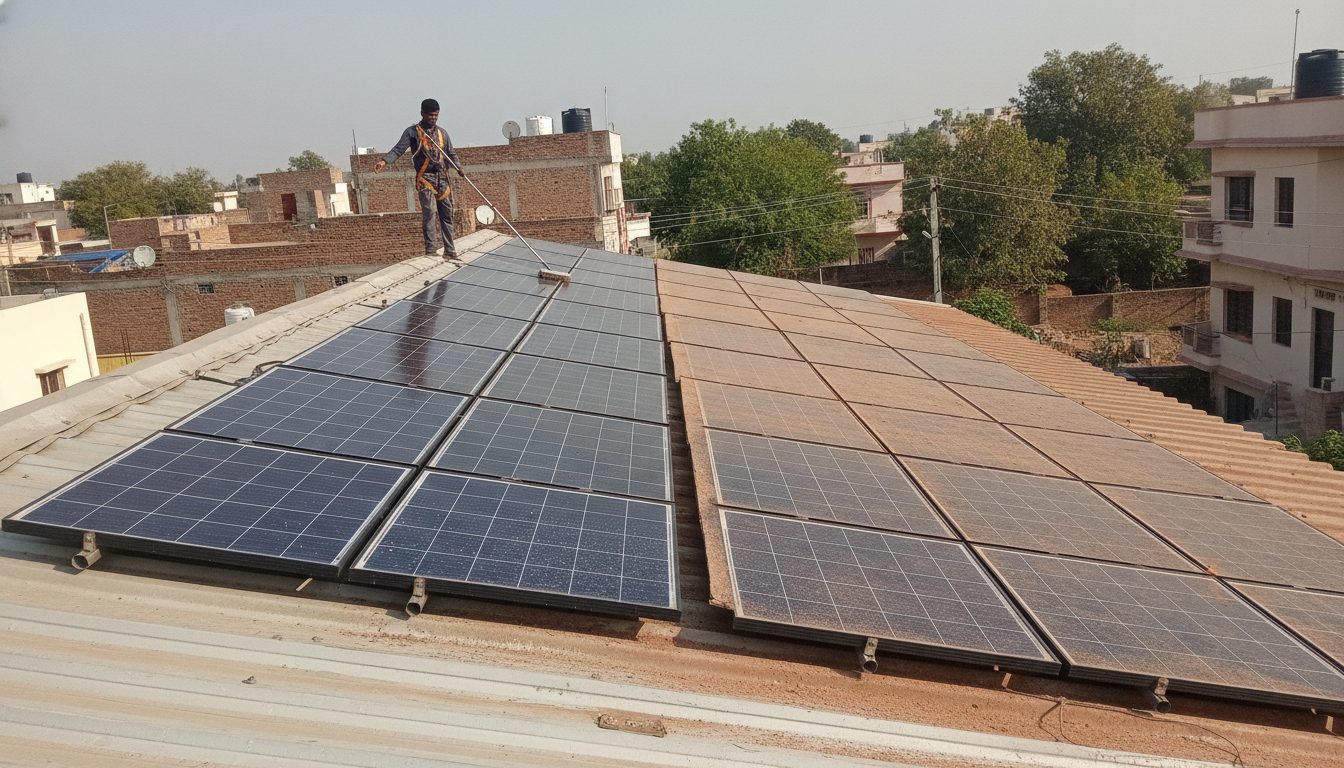 Optimal Solar Panel Cleaning Frequency to Maximize Power Generation in India (2026)