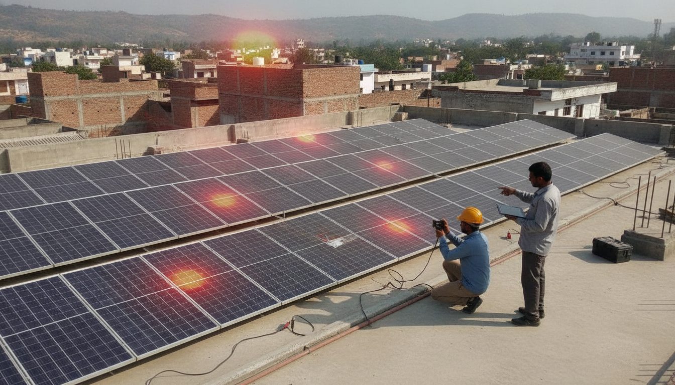 Solar Panel Hotspot Identification and Thermal Imaging Maintenance Guide (2026)