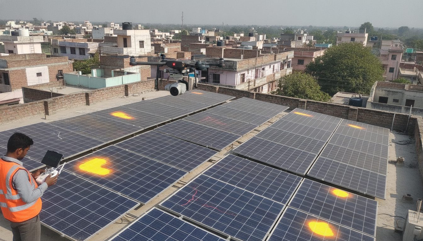 How to Detect Solar Panel Hotspots and Micro-Cracks Using Thermal Drone Inspection (2026)
