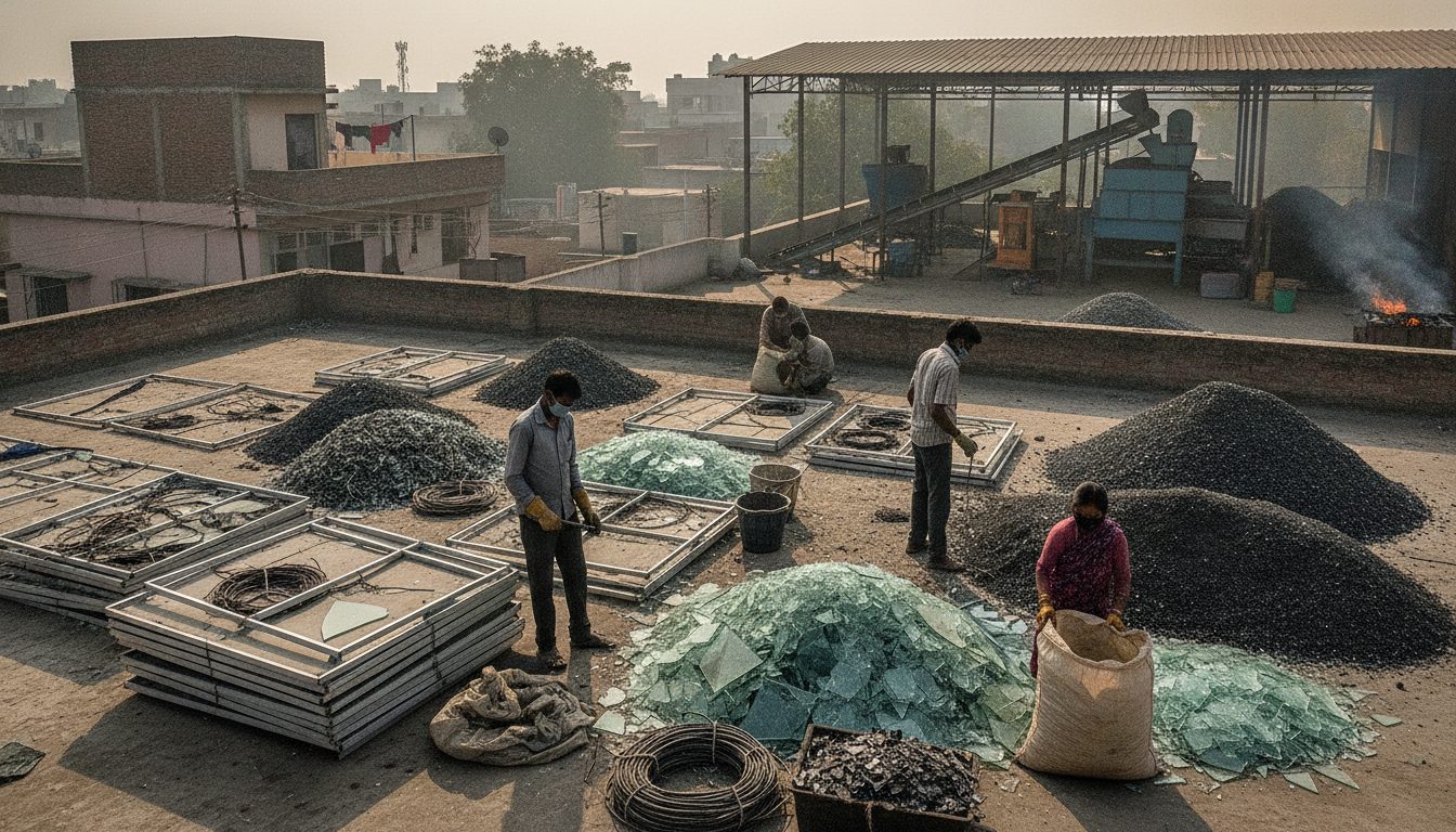 What Happens to Solar Panels at End of Life? Recycling in India