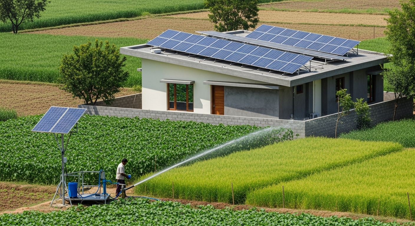 सौर ऊर्जा का कृषि क्षेत्र पर लाभकारी प्रभाव