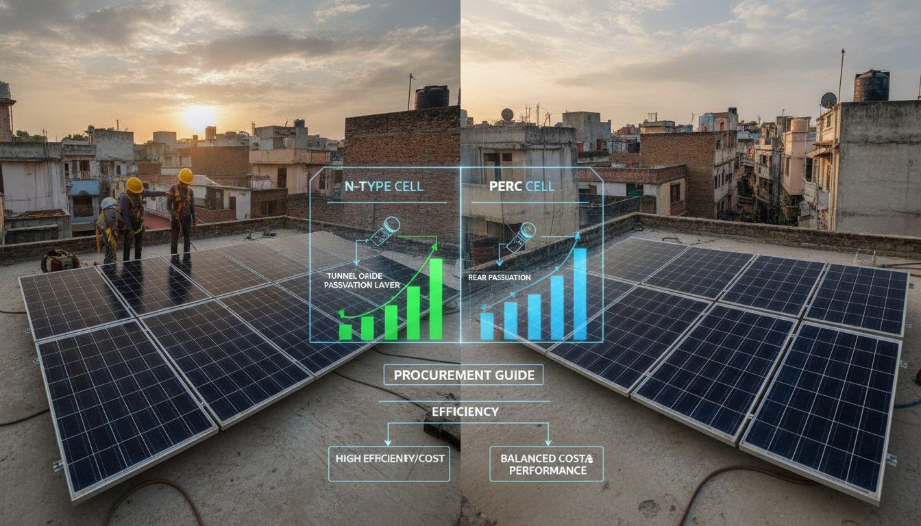 TOPCon vs PERC Solar Panels: Technical Comparison and Procurement Guide for Dealers and Installers (2026)
