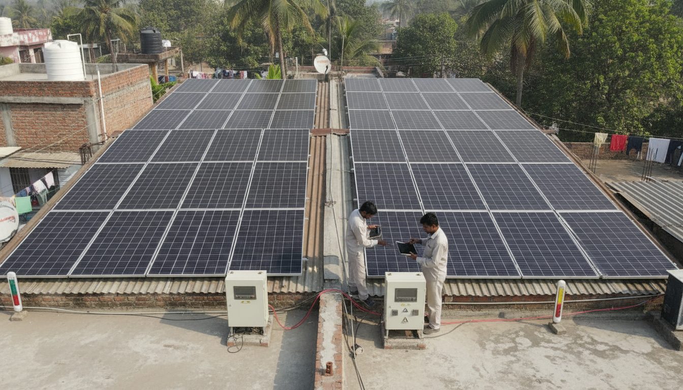 Evaluating TOPCon vs Mono PERC Solar Panels for Indian Rooftops: Efficiency, Temperature Co-efficients, and ROI (2026)