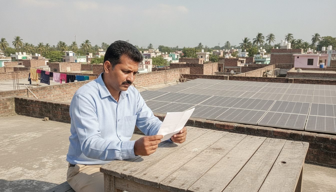 Why Is My Solar Electricity Bill Not Zero? Fixed Charges, TOD Tariffs & Net Metering Rules (2026)