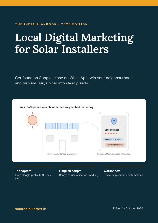 Cover of Local Digital Marketing for Solar Installers
